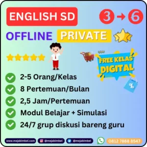 Bimbel Bahasa Inggris Private SD Sleman Jogja