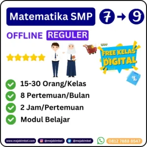 Bimbel Matematika SMP Reguler Sleman Jogja