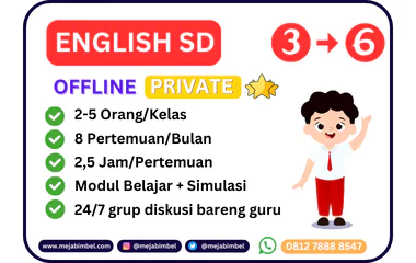 les bahasa inggris sd sleman jogja