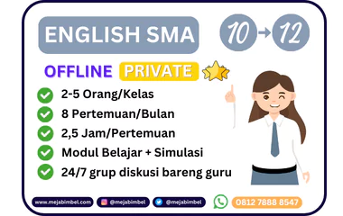 les bahasa inggris sma jogja sleman