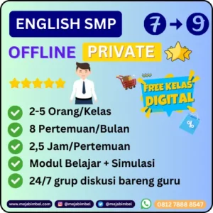 Bimbel English SMP Private jogja sleman