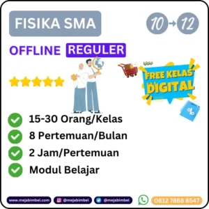 Bimbel Fisika SMA Reguler Murah Sleman Jogja