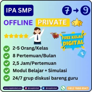 Bimbel IPA SMP Private sleman jogja