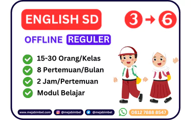 les bahasa inggris sd murah di jogja