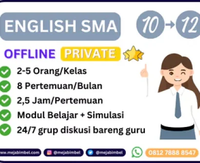 les bahasa inggris sma jogja sleman